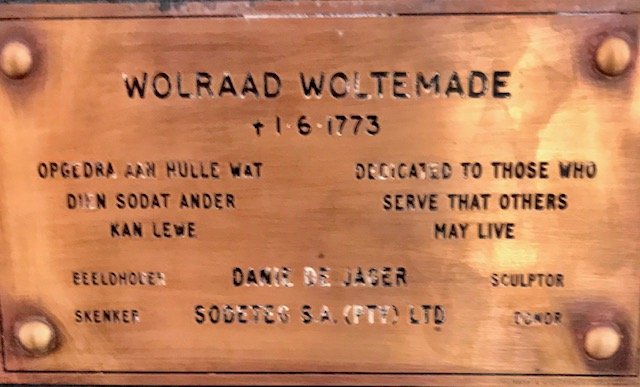 WOLTEMADE Wolraad 17??-1773