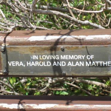 MATTHEWS Harold :: MATTHEWS Vera :: MATTHEWS Alan