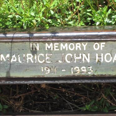 HOARE Maurice John 1911-1993