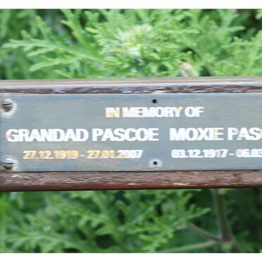 PASCOE ? 1919-2007 & Moxie 1917-2002