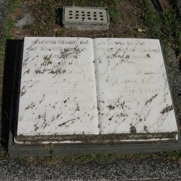 BAILEY Dennis Claude 1918-1999 &amp; Ada Joyce 1915-1999