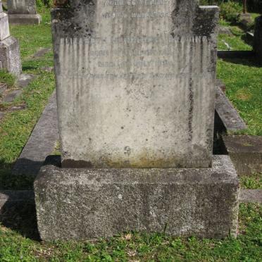BRADING W. -1891 &amp; Elizabeth Hendriena 18?4-1898