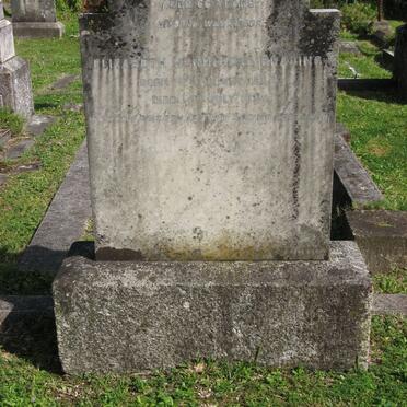 BRADING W. -1891 &amp; Elizabeth Hendriena 18?4-1898