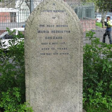 COEZAAR Maria Henrietta -1917