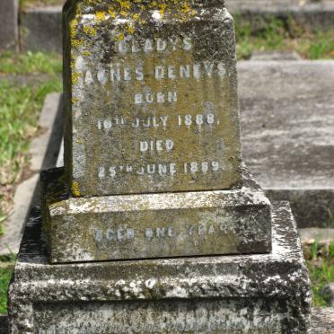 DENEYS Gladys Agnes 1888-1889