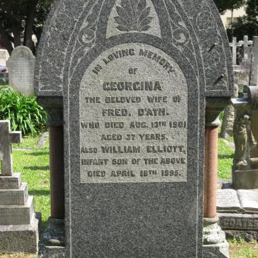 D'ATH Georgina -1901 :: D'ATH William Elliot -1895