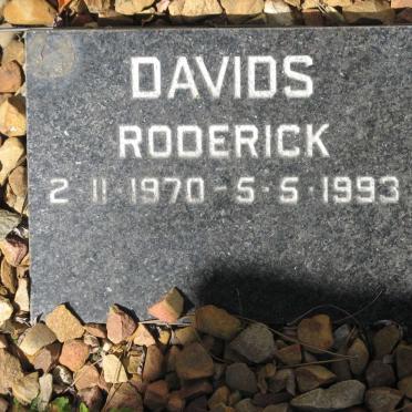 DAVIDS Roderick 1970-1993