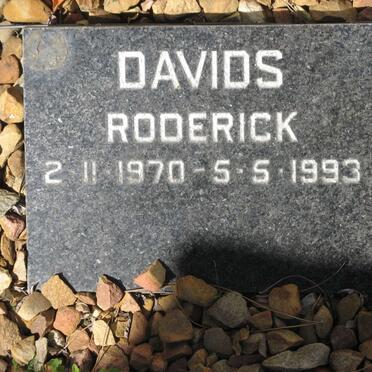 DAVIDS Roderick 1970-1993