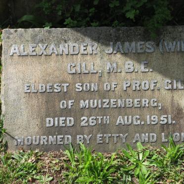 GILL Alexander James -1951