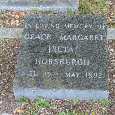 HORSBURGH Grace Margaret -1982