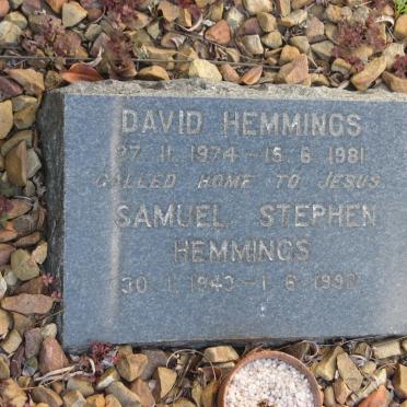HEMMINGS Samuel Stephen 1940-1992 :: HEMMINGS David 1974-1981
