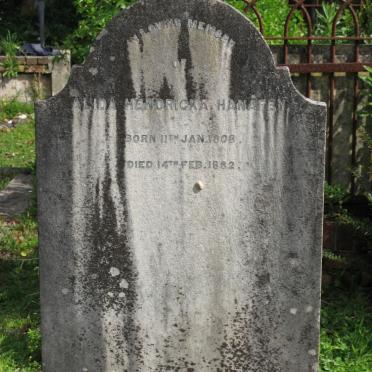 HANAFEY Alida Hendricka 1808-1882