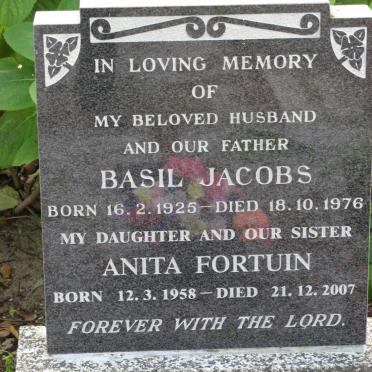JACOBS Basil 1925-1976 :: FORTUIN Anita 1958-2007
