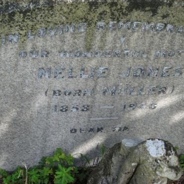 JONES Nellie nee MULLER 1858-1940