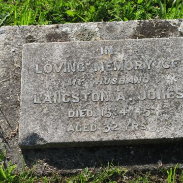 JONES Langston A. -1945