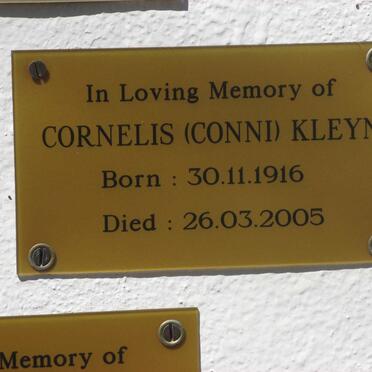KLEYN Cornelis 1916-2005