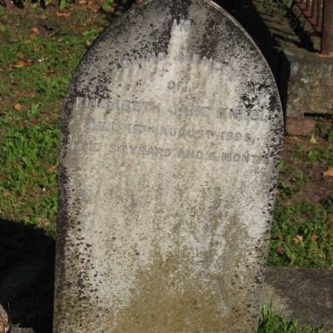 KNELL Elizabeth Jane -1895