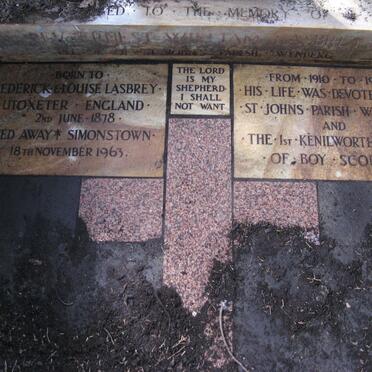 LASBREY Ernest William 1878-1963