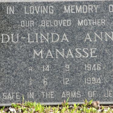 MANASSE Du-Linda Anne 1946-1994
