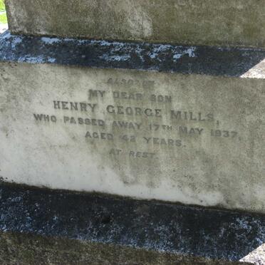 MILLS Henry George -1937