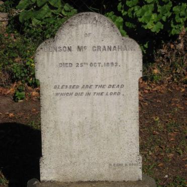 McGRANAHAN Benson -1893