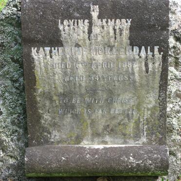 MORGENDALE Katherine -1887