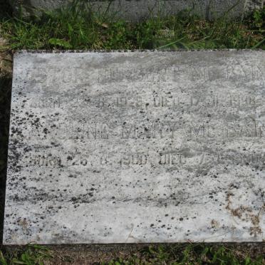 McBAIN Caroline Mary 1900-1990 :: McBAIN Victor Herbert 1926-1988