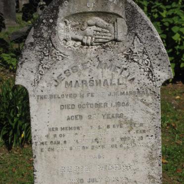 MARSHALL Jessie Amelia -1906 :: MOROM Susie :: MOROM Martha Christina 