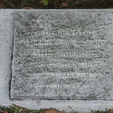 MORRIS Emily 1884-1972