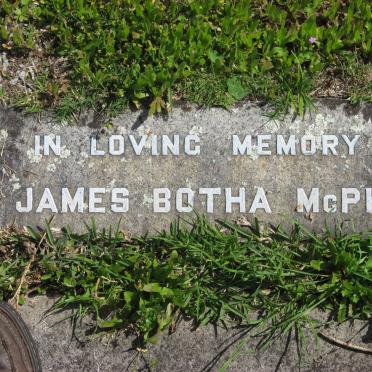 McPHAIL James Botha