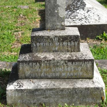 MANNING Helena Isabella 1861-1908