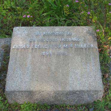 MacMILLAN Angus Forrester 1863-1941