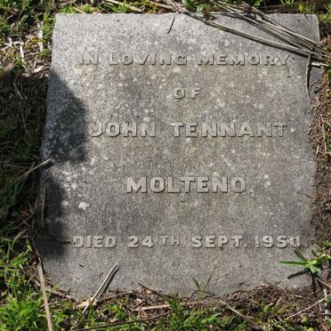 MOLTENO John Tennant -1950