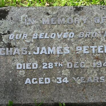 PETERSEN Chas. James -1941