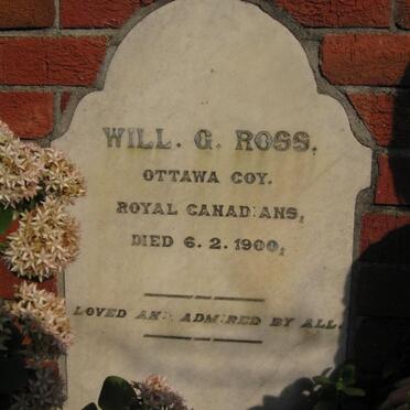 ROSS Will. G.  -1900