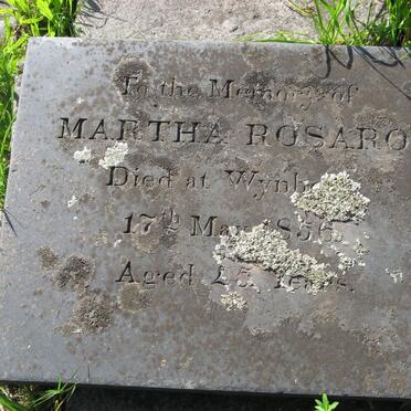 ROSARO Martha -1856