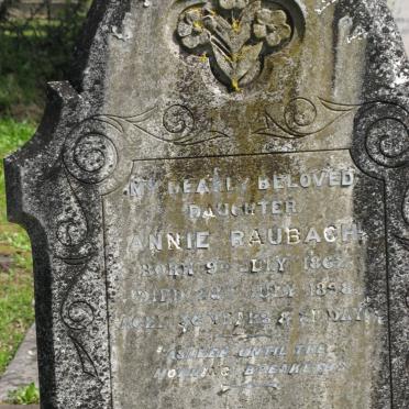 RAUBACH Annie 1862-1898
