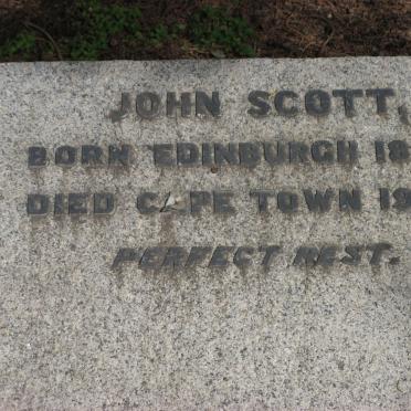 SCOTT John 1879-1945