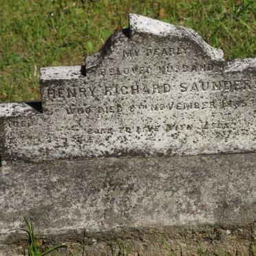 SAUNDERS Henry Richard 1885