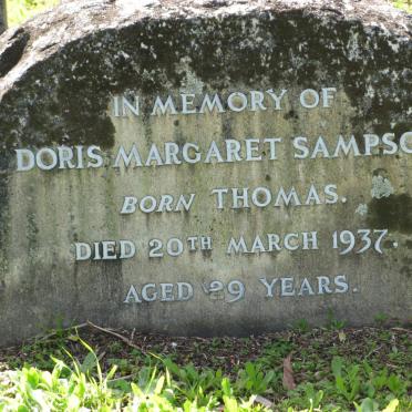 SAMPSON Doris Margaret nee THOMAS -1937