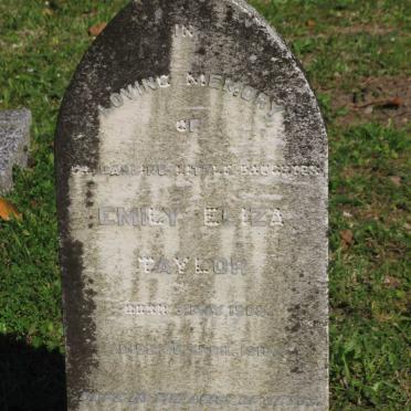 TAYLOR Emily Eliza 1909-1910