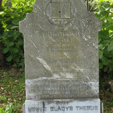 THEBUS Magdelena Louisa 1875-1904 :: THEBUS Minnie Gladys 1898-1967 :: BRUYNS Herbie Charles 1899-1913 :: THEBUS John Francis