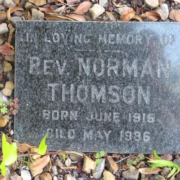 THOMSON Norman 1915-1986