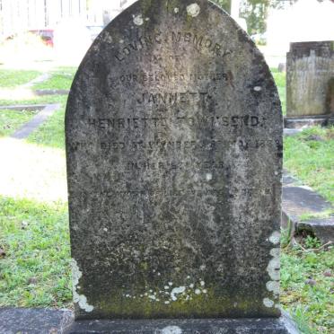 TOWNSEND Jannett Henrietta -1888
