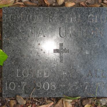 UPTON Ena 1908-1985