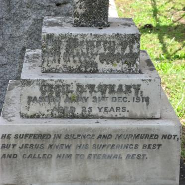 VEARY Cecil D. ? -1916