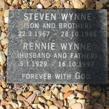 WYNNE Rennie 1929-1997 :: WYNNE Steven 1967-1986