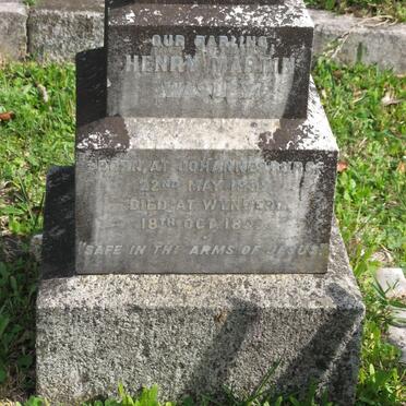 WASLEY Henry Martin 1899-1899