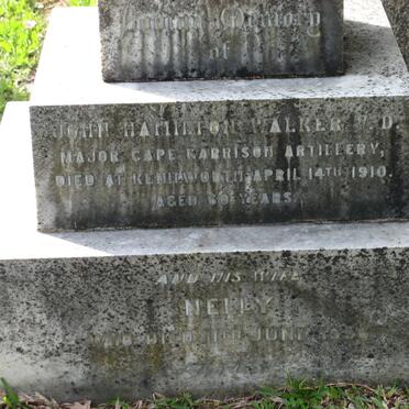 WALKER John Hamilton -1910 &amp; Nelly -1956