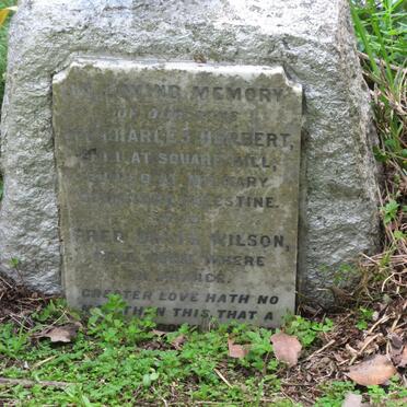 WILSON Charles Herbert -1918 :: WILSON Fred Smith